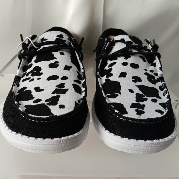 NWT ~ HEY DUDE WENDY BOHO WILD COW WOMEN'S CASUAL SHOES SNEAKERS SLIP ON SIZE 8 - Picture 3 of 7